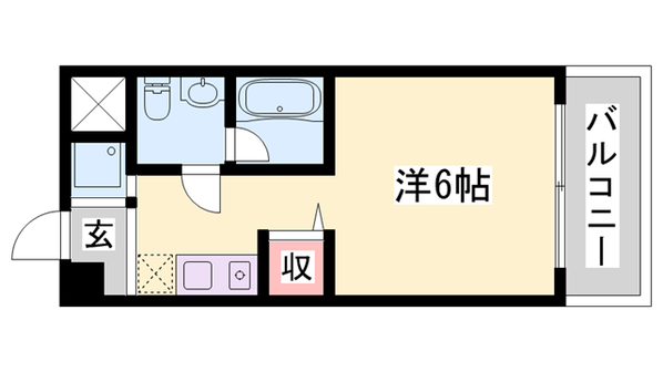 明石駅 バス15分  大津和下車：停歩8分 3階の物件間取画像